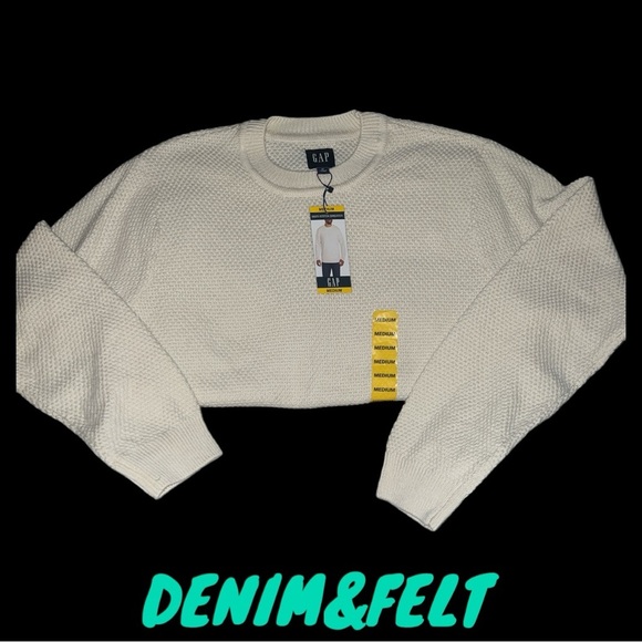 GAP Men's Long Sleeve Seed Stitch Crew Neck Ribbed Cuffs Sweater | NEW/NWT!!✅ - Picture 3 of 5